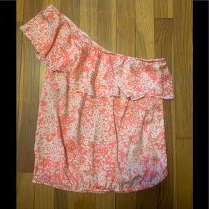 American Eagle one shoulder top